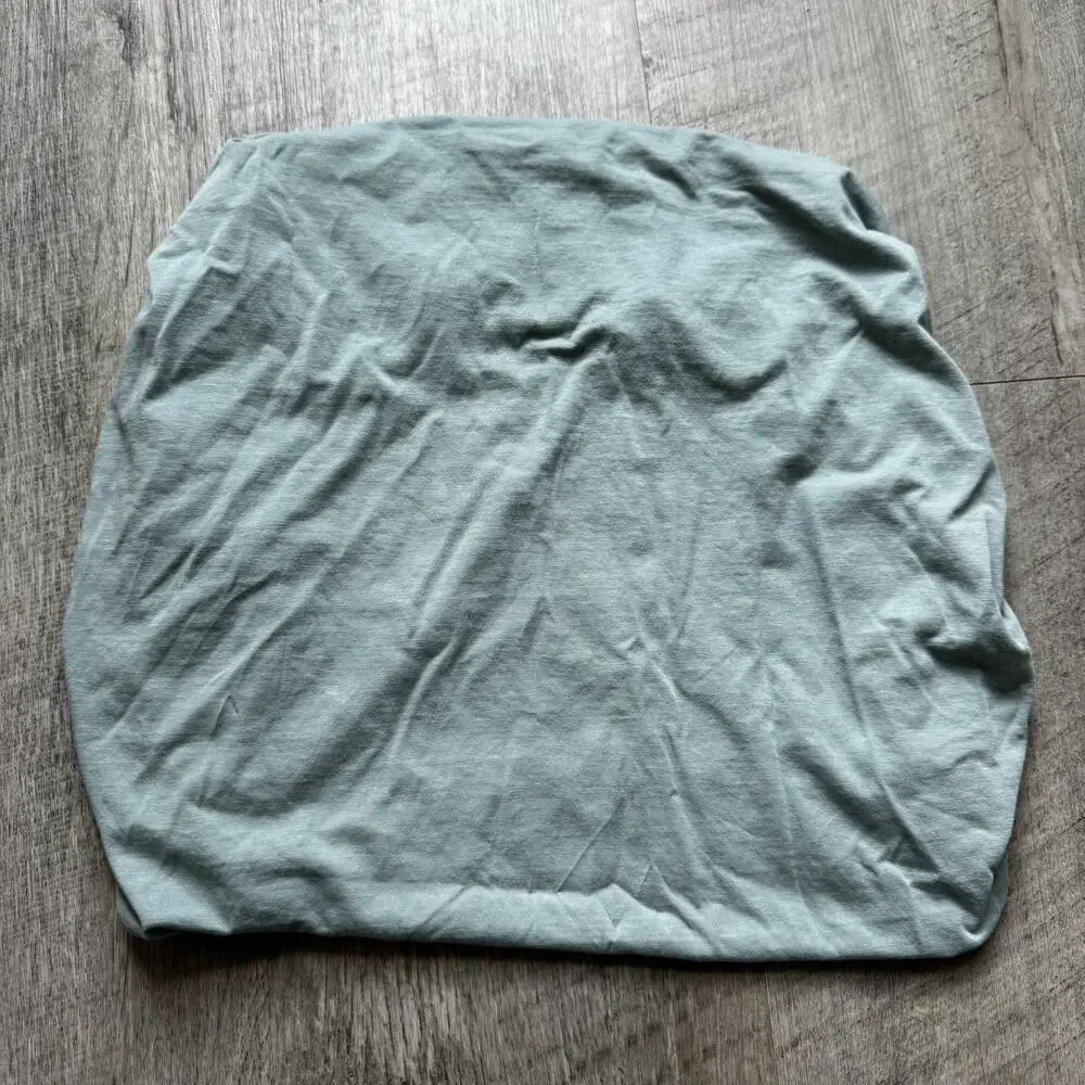Joey + Joan Bassinet Fitted Sheets Green 100% Cotton 21x36